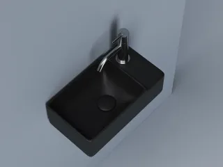 Раковина Ceramica Nova Element CN5045MB 39см чёрный матовый